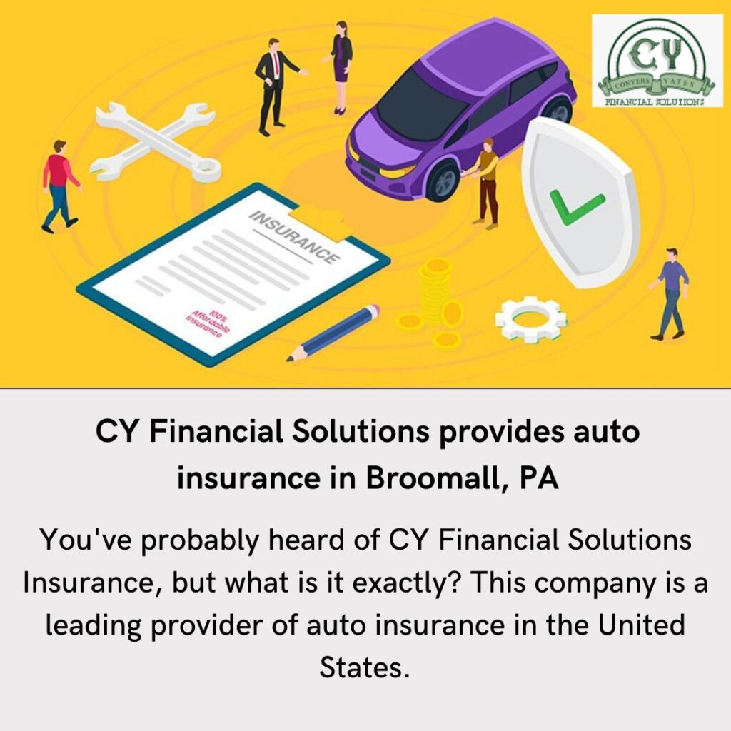 Auto Insurance Agency Broomall Pa