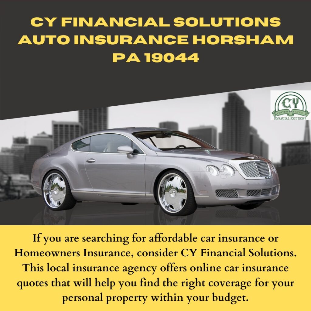 Auto Insurance Horsham Pa