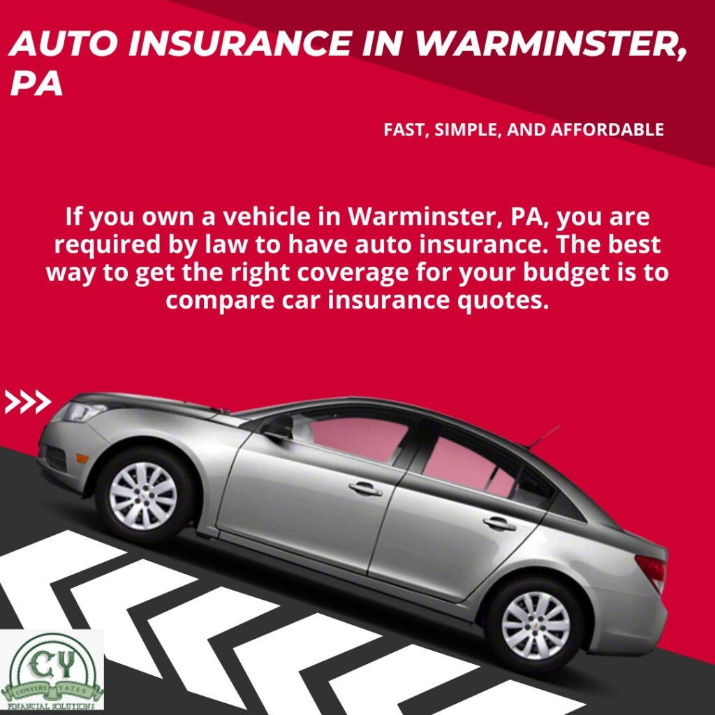 Auto Insurance In Warminster Pa