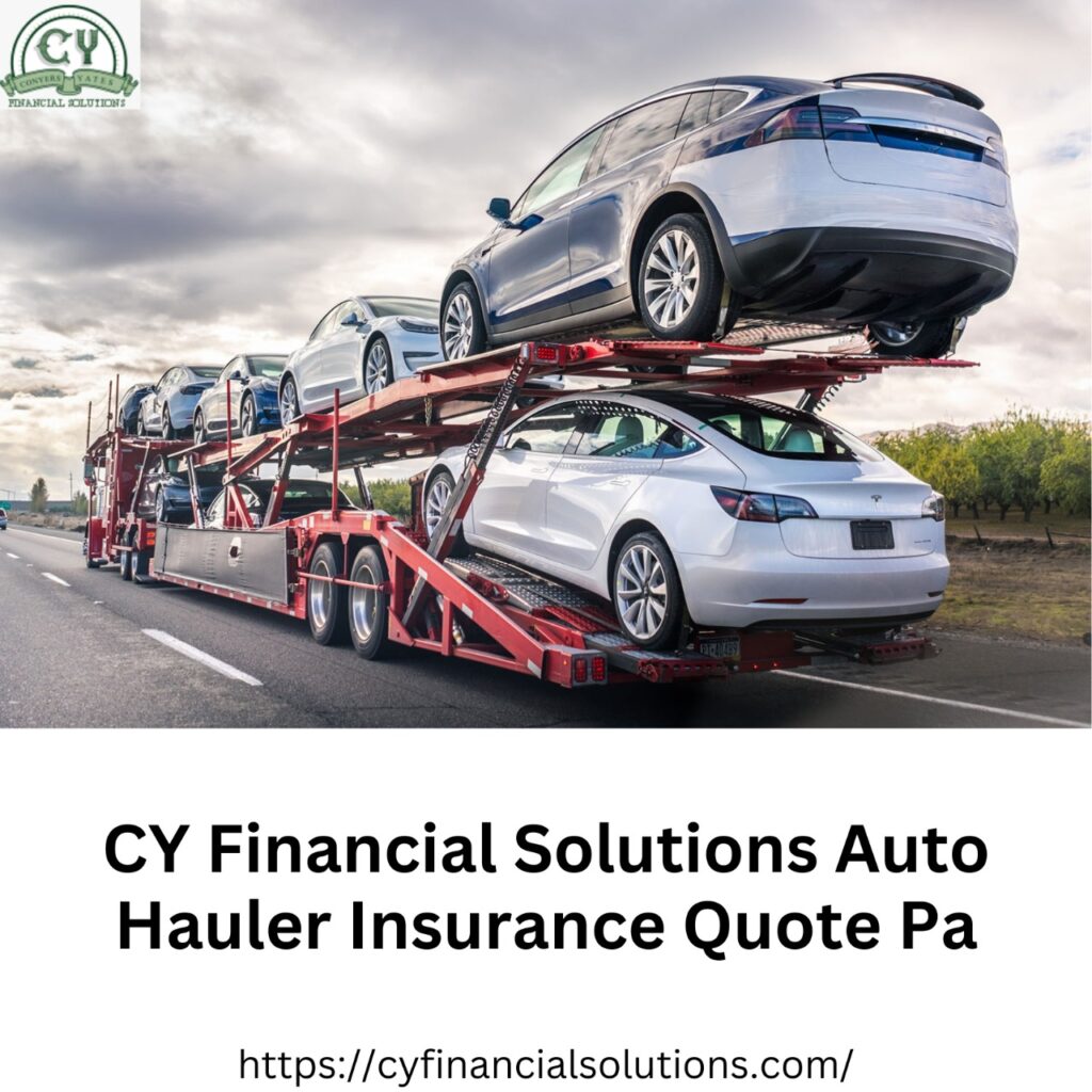 Auto Hauler Insurance Quote