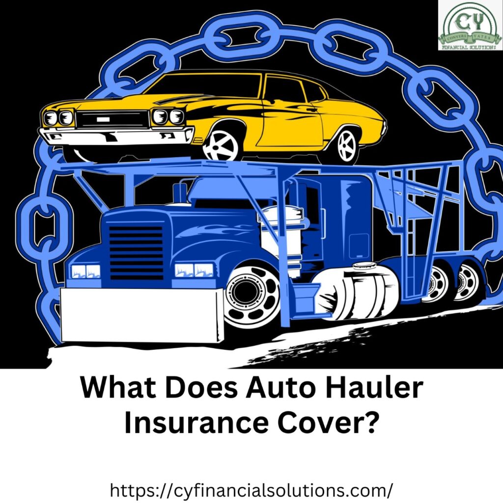 Autohauler insurance cover