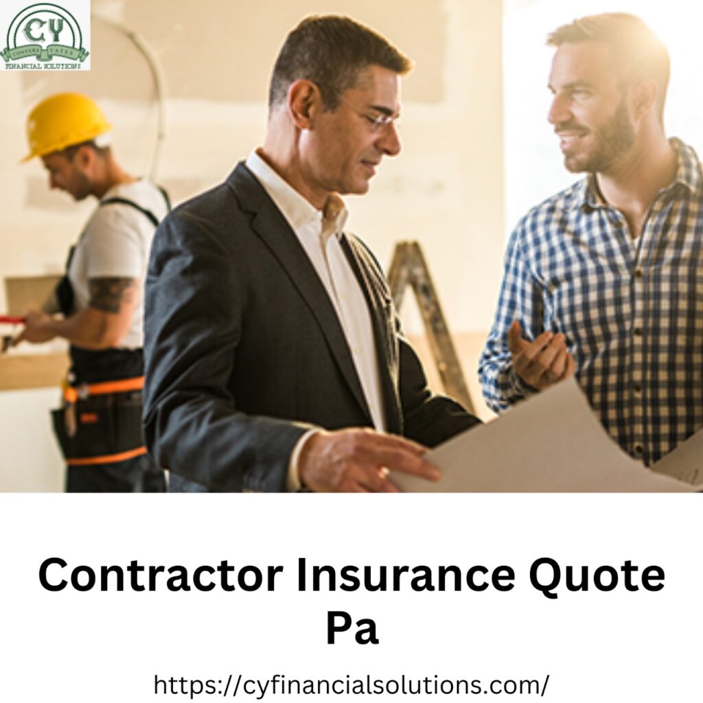 Contractor Insurance quote