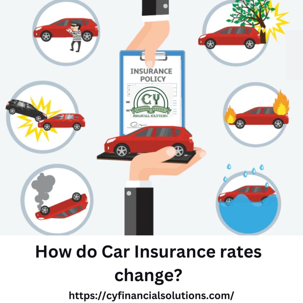 How do car insurance rates change