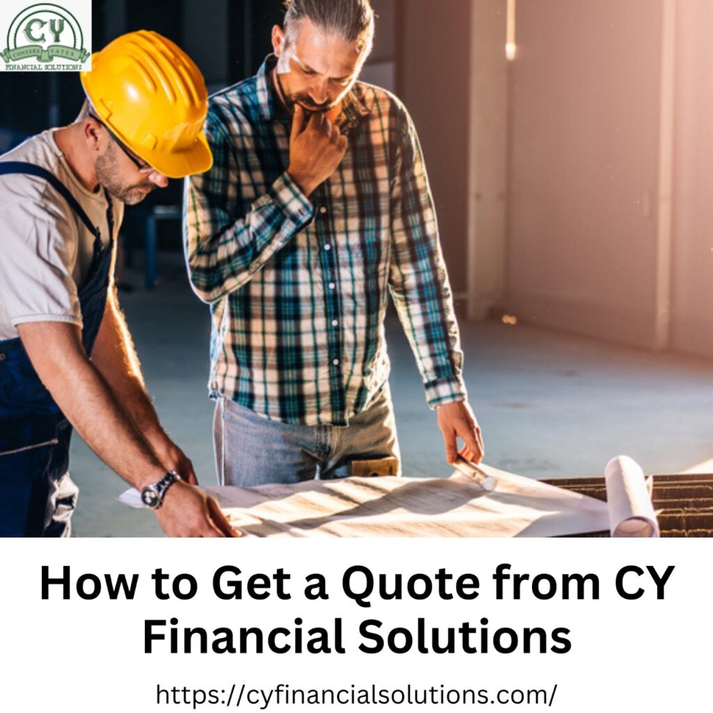 How to get quote from cy financial solutions