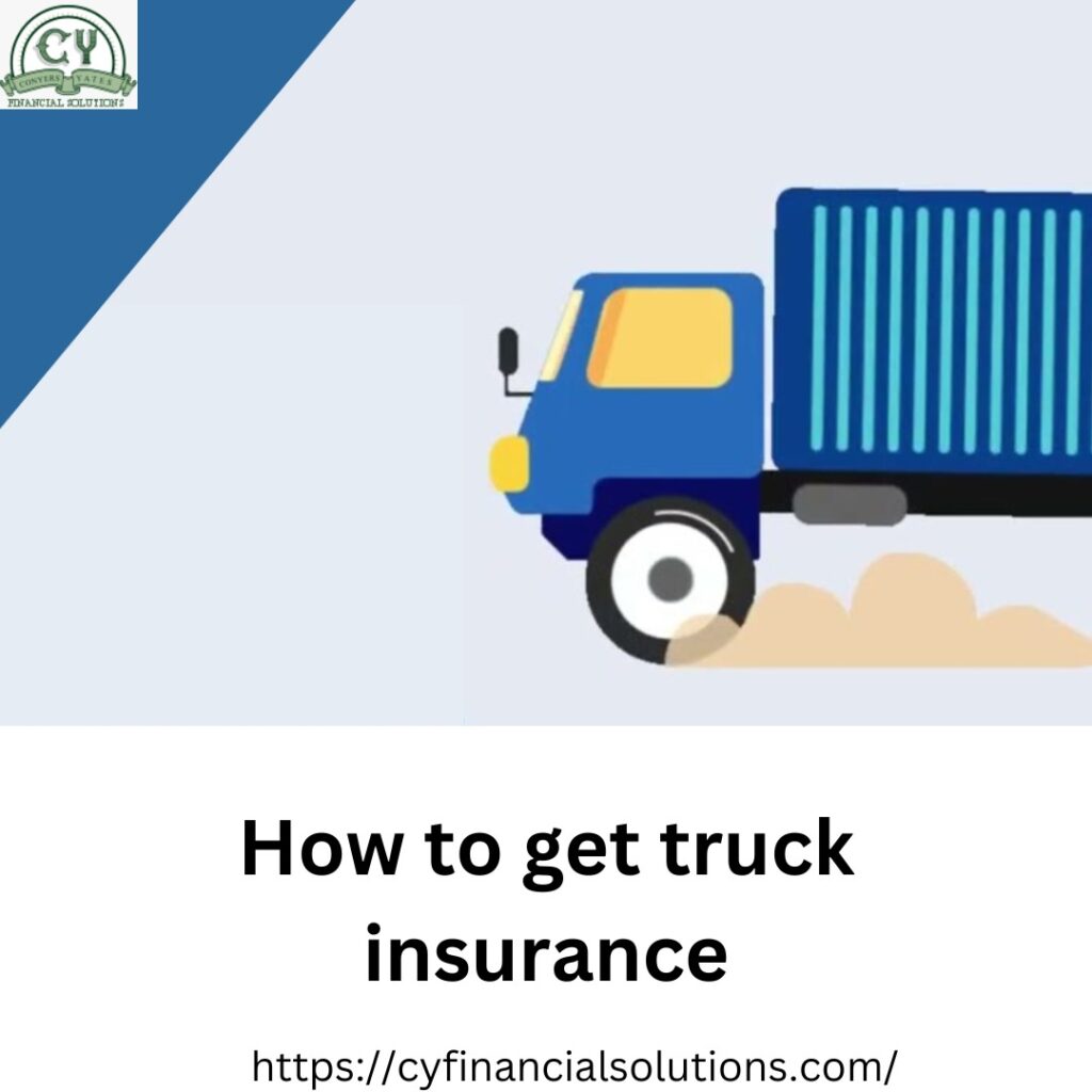 How to get truck insurance
