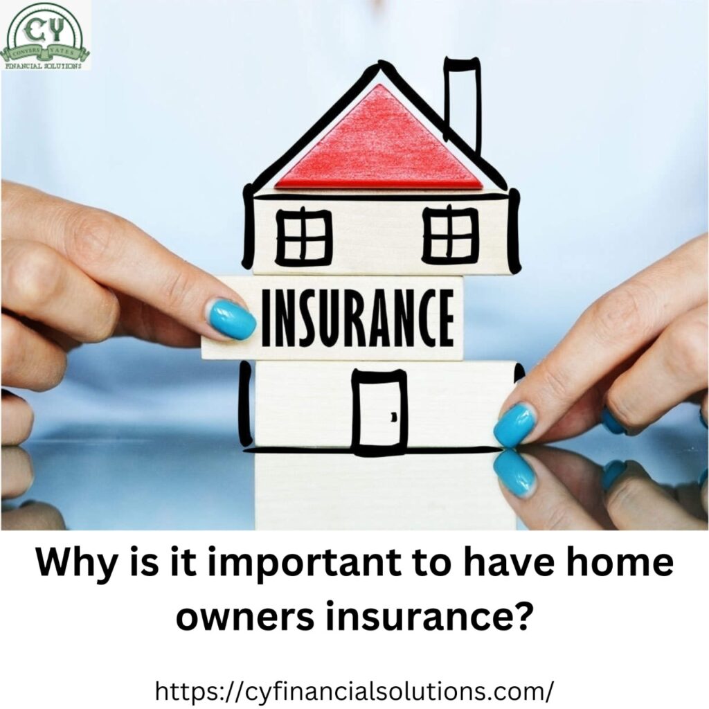 Importent to have home owner insurance