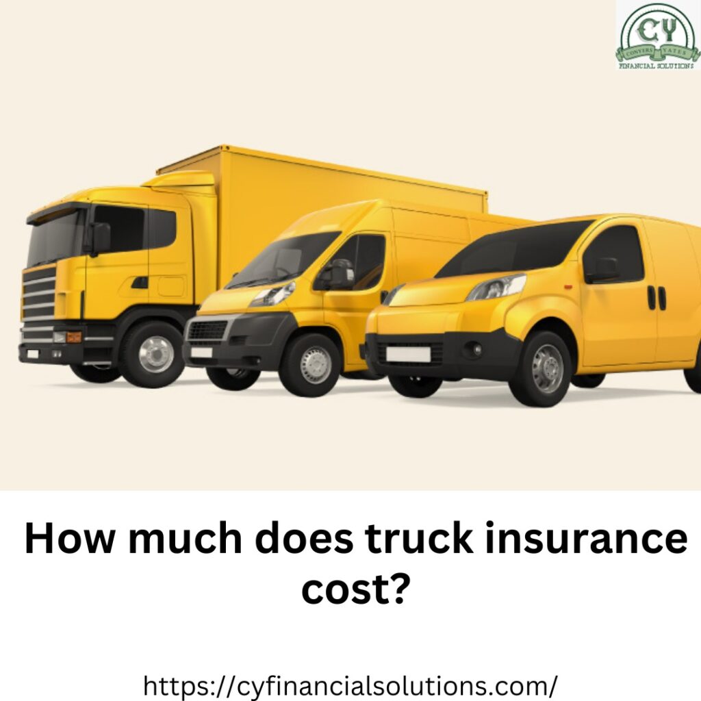 Truck Insurance Cost