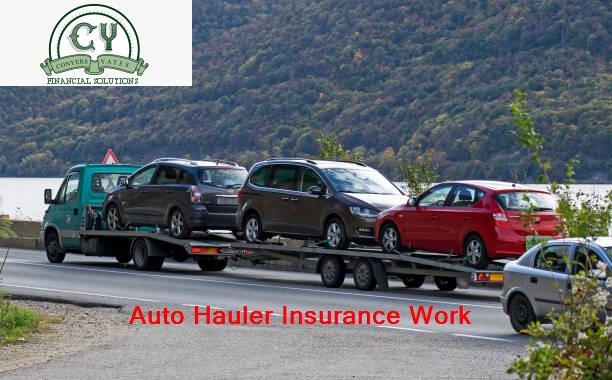 Auto Hauler Insurance Work