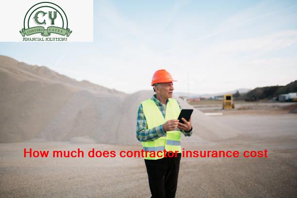 How much does contractor insurance cost